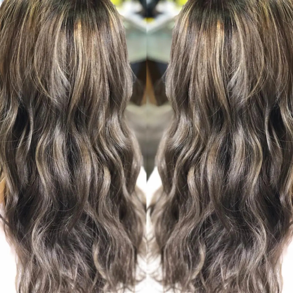 ロング ヘアカラー トリートメント 西村 雄二/エクステのヘアスタイル