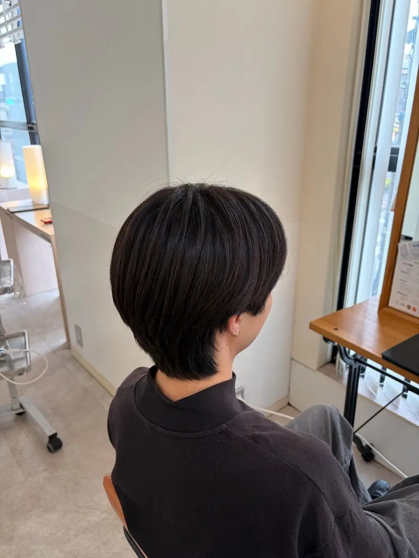 メンズ 刈り上げ カット 🎀ноиокa🎀 レイヤー×暖色カラーのヘアスタイル