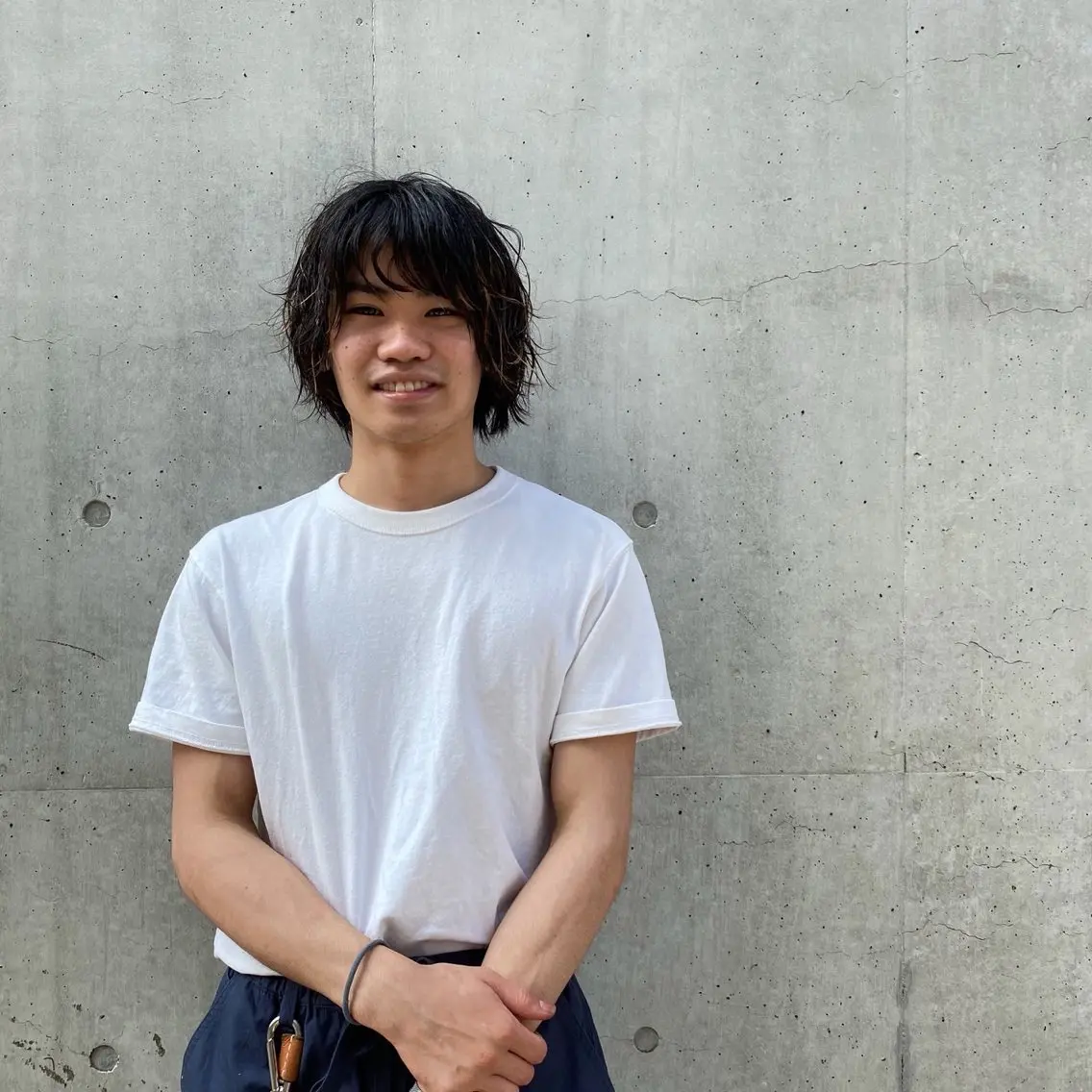 ミディアム ヘアカラー 柏木 陽彩のヘアスタイル