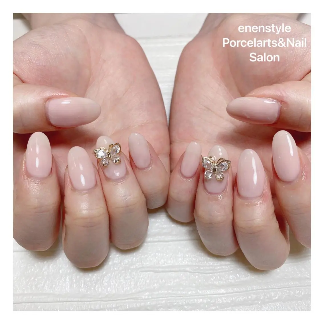 ミディアム ネイル 🐾enen style 🐾のネイルデザイン