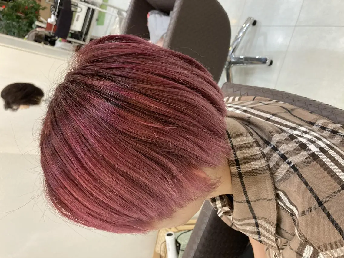 ダブルカラー【1ブリーチ料金】🌈【ナノバブル込】の写真