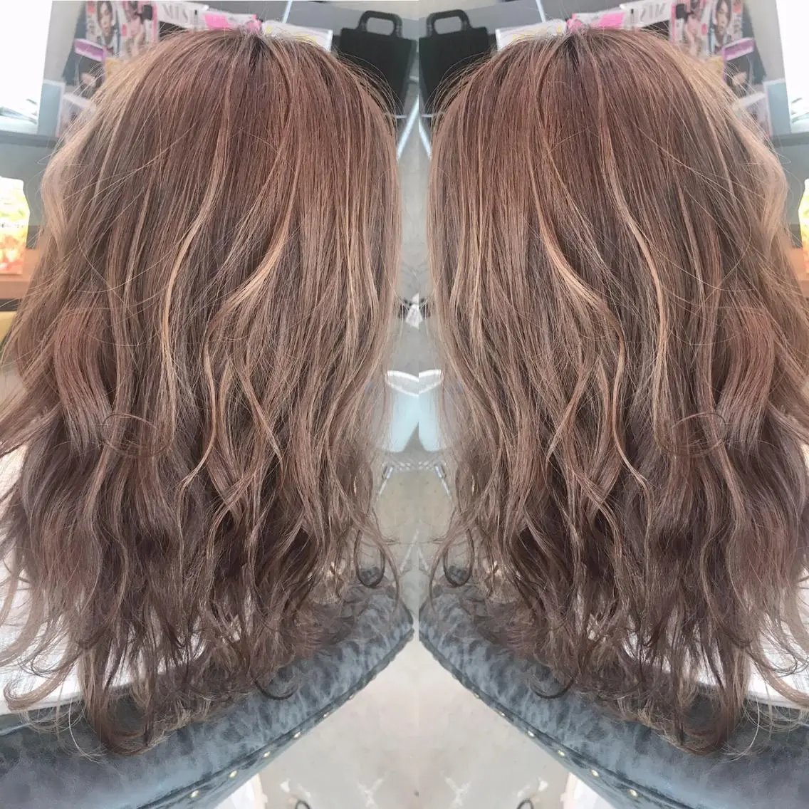 ロング カラー ✨縮毛矯正/髪質改善 錦糸町/松坂拓馬のヘアスタイル