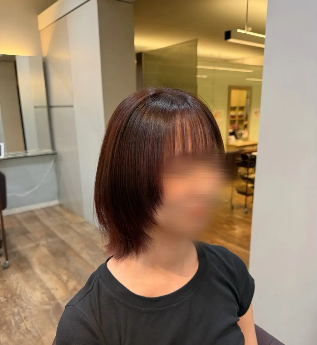ミディアム ウルフカット 安部 流唯のヘアスタイル