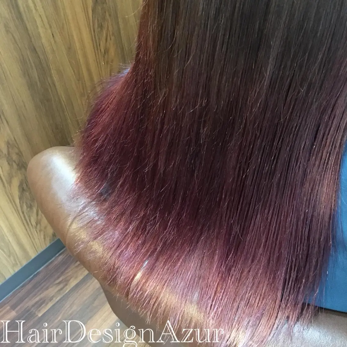 ロング カラー HairDesign Azurのヘアスタイル