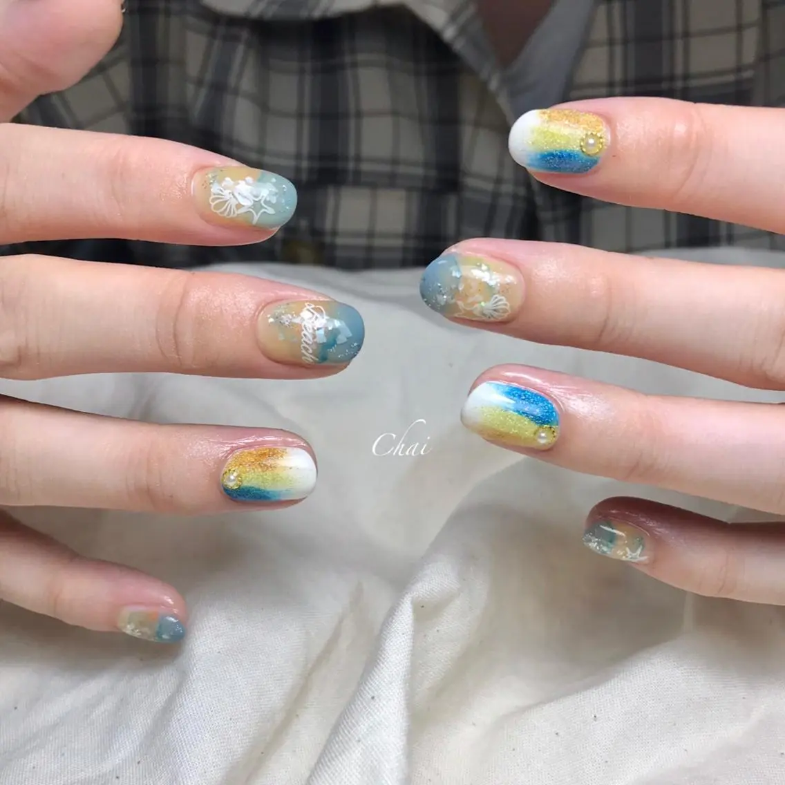 ネイル ハンドネイル chai nail _ai📍鶴橋/桃谷のネイルデザイン