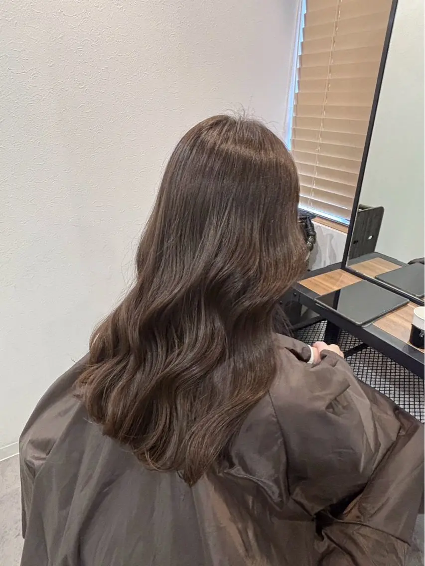 ロング カラー ヘアカラー 池袋/艶カラー✖️ ☘️DEMURAのヘアスタイル