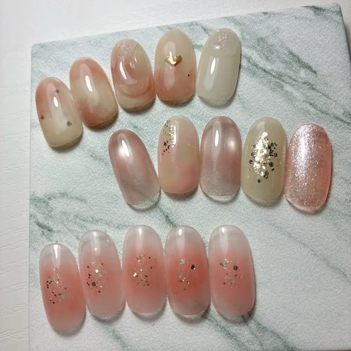 ネイル フットネイル 氷ネイル・うるうるネイル マグネットネイル メンズネイル ニュアンスネイル ハンドネイル nail salon anoneのネイルデザイン