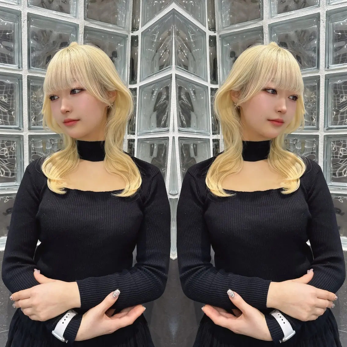 ロング ヘアカラー 透明感✖️暖色 shuheiのヘアスタイル