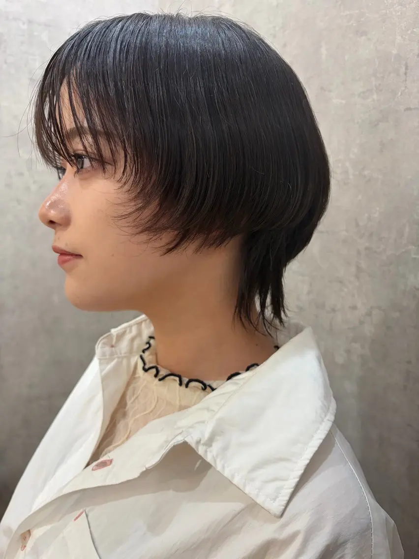 ショート レイヤーカット ショートヘア ウルフカット カット TETOTE三宮 ioriのヘアスタイル