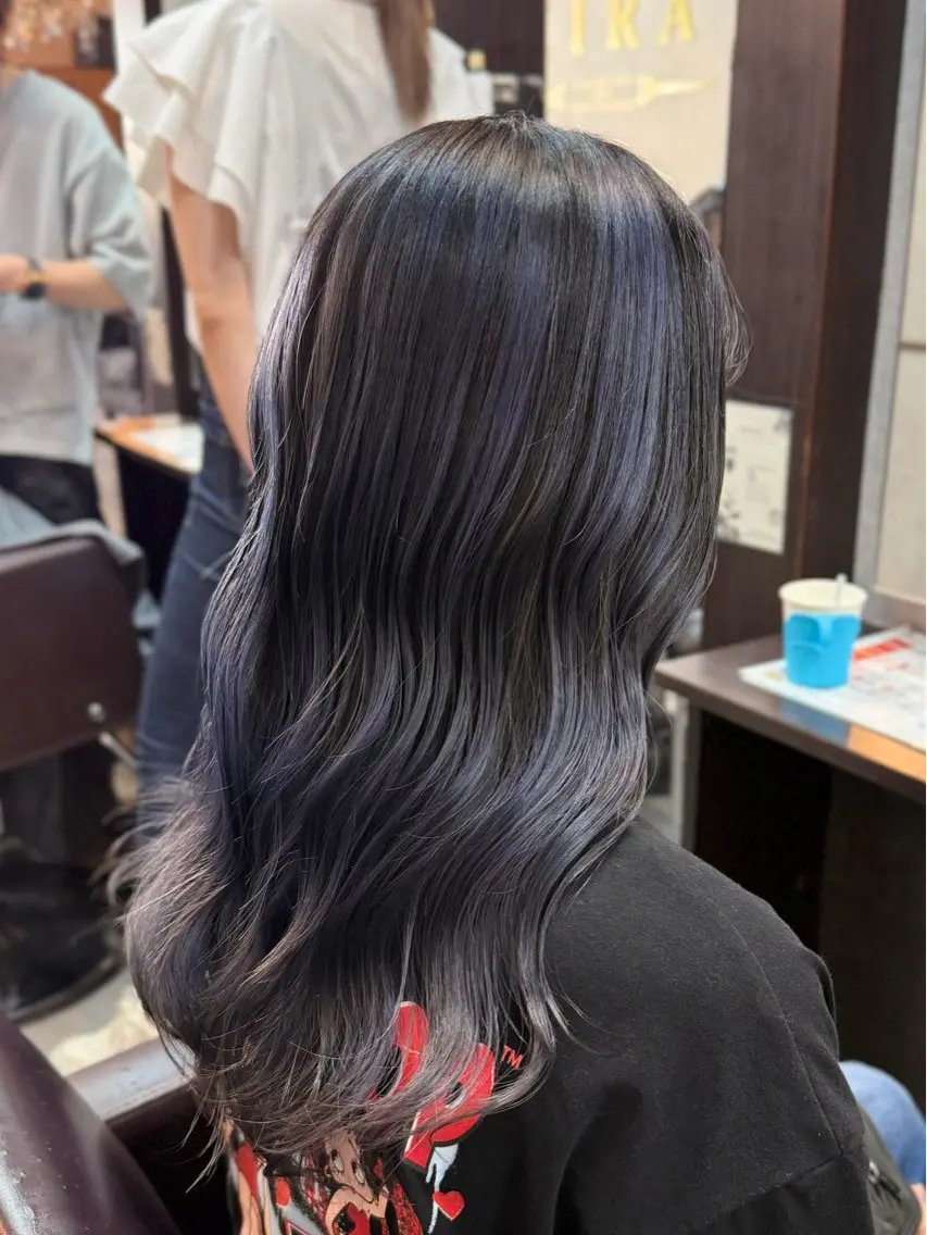 セミロング ヘアカラー トリートメント 井上 武輝のヘアスタイル