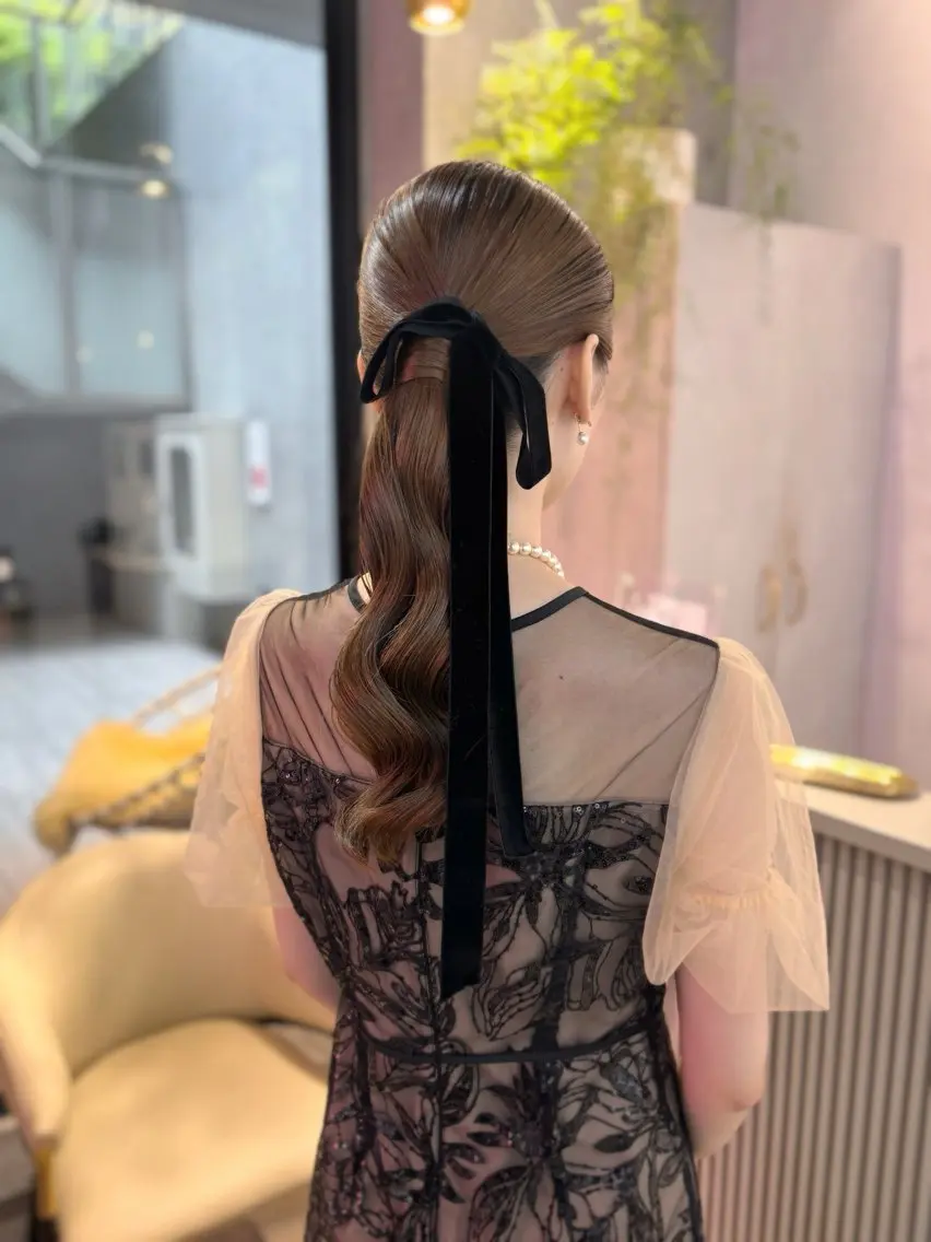 ヘアアレンジ ヘアセット カット モデル募集🎀あゆみのヘアスタイル