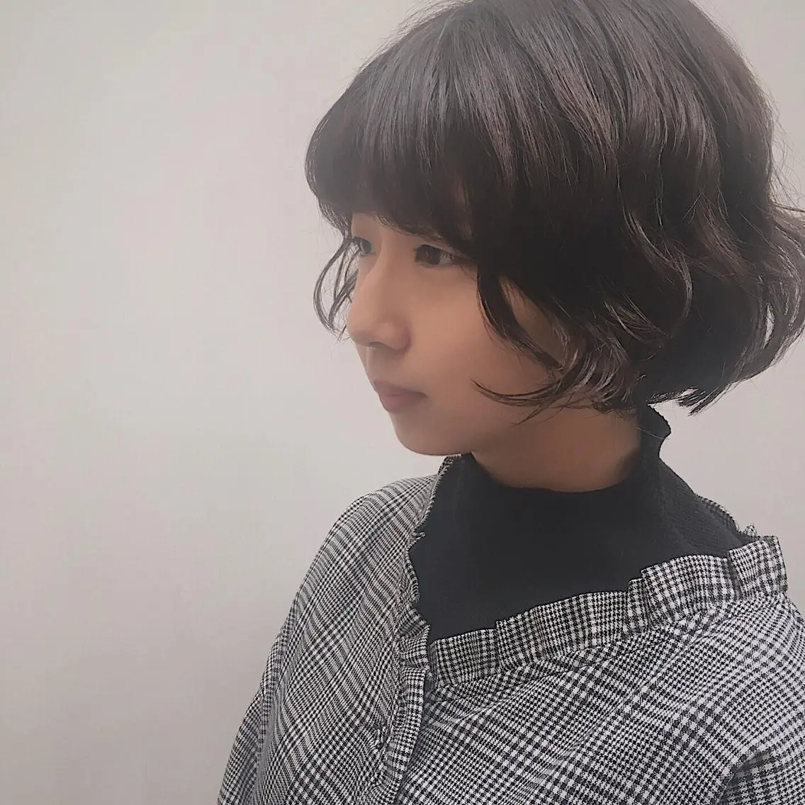 ショート パーマ ショートボブ ボブ ショートヘア カット パーマ トリートメント 山中 直輝のヘアスタイル