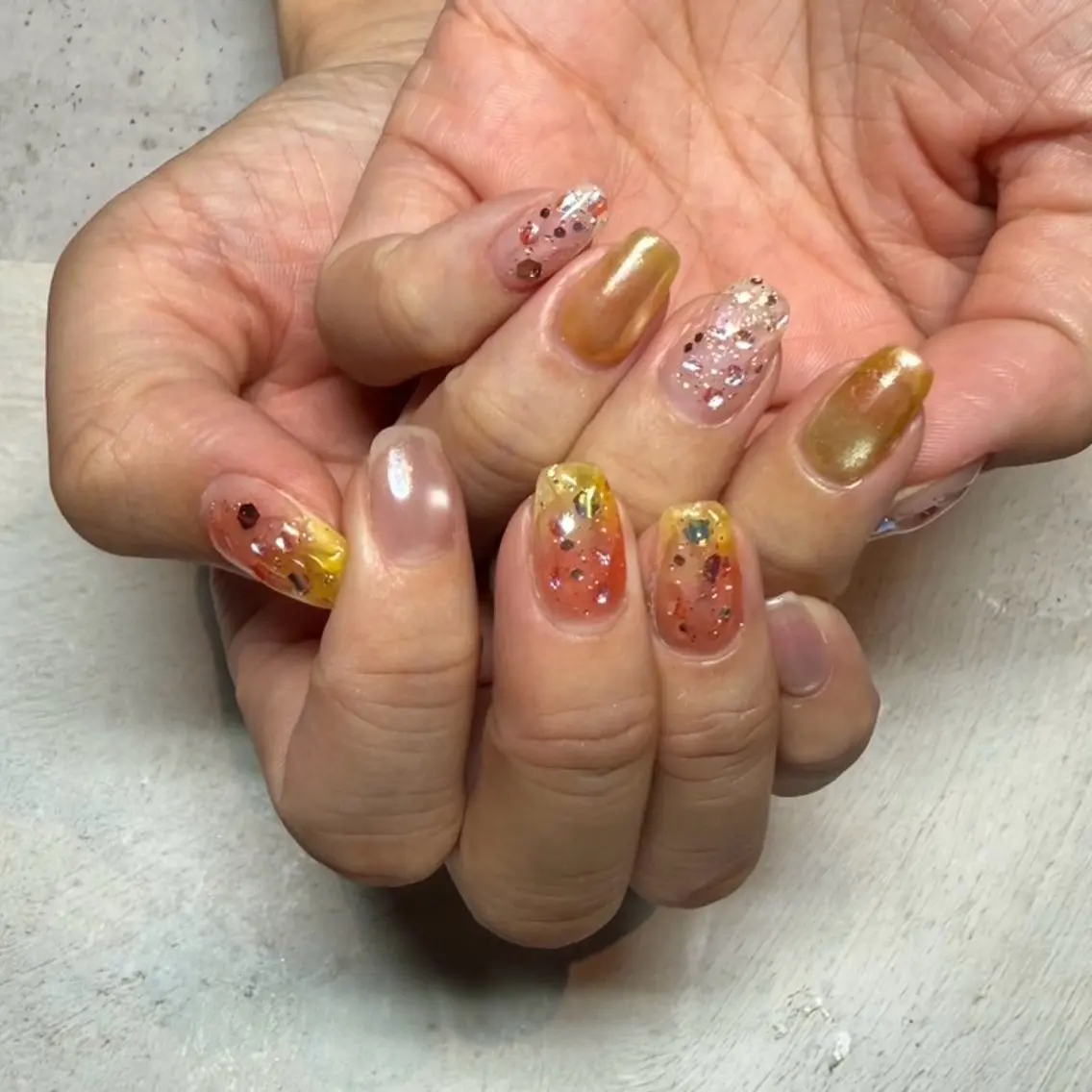 ネイル staff Manaのネイルデザイン