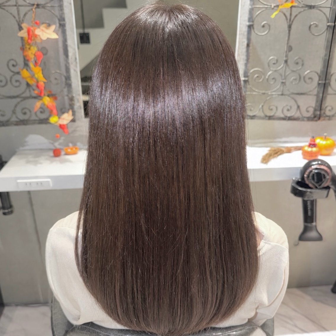 セミロング ヘアカラー 渋谷/髪質改善 カラー🪽美那のヘアスタイル