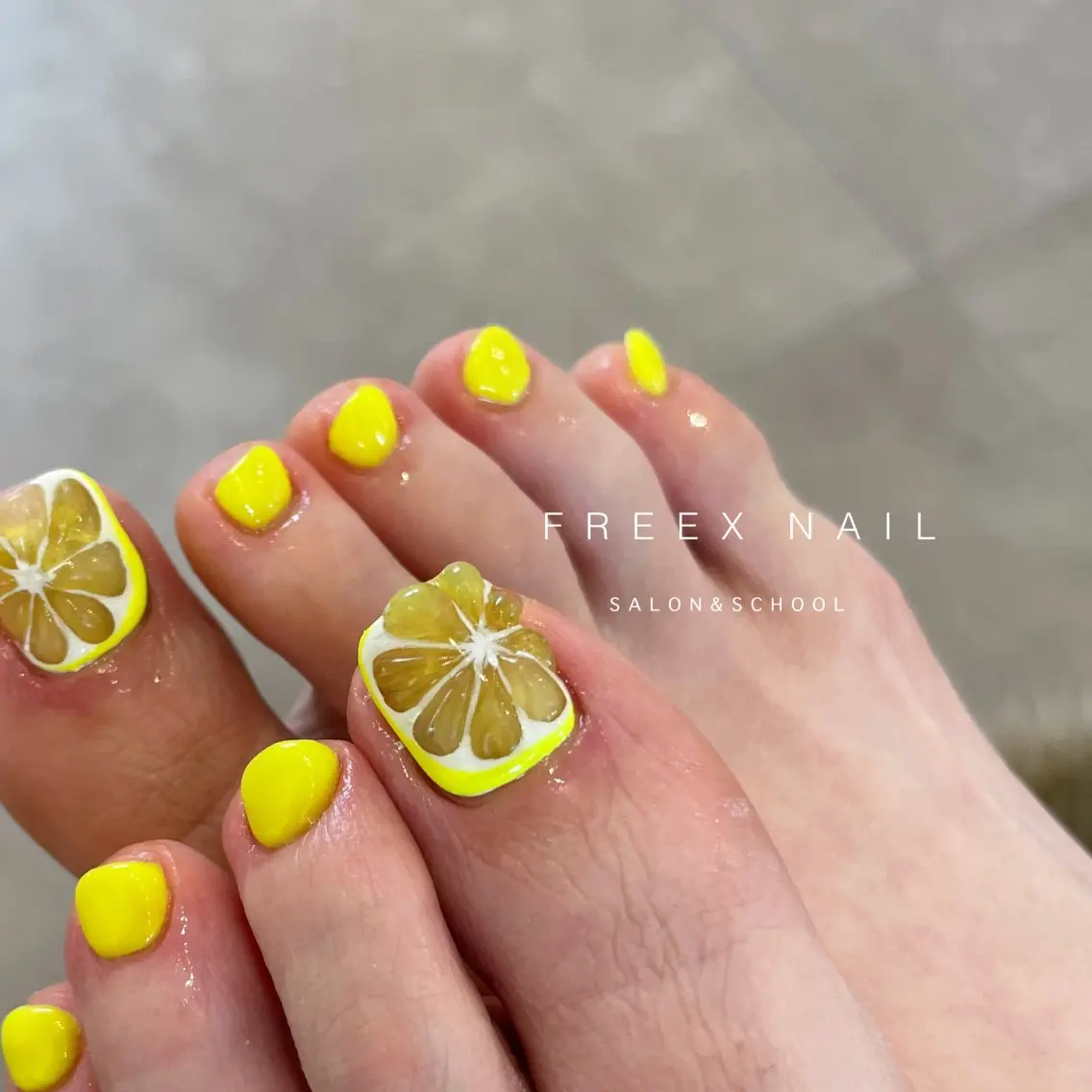 ネイル フットネイル freex nail /ニュアンス/個性派のネイルデザイン