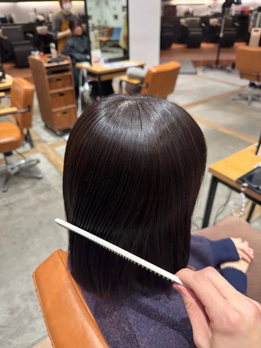 ミディアム トリートメント 高橋 駿斗のヘアスタイル