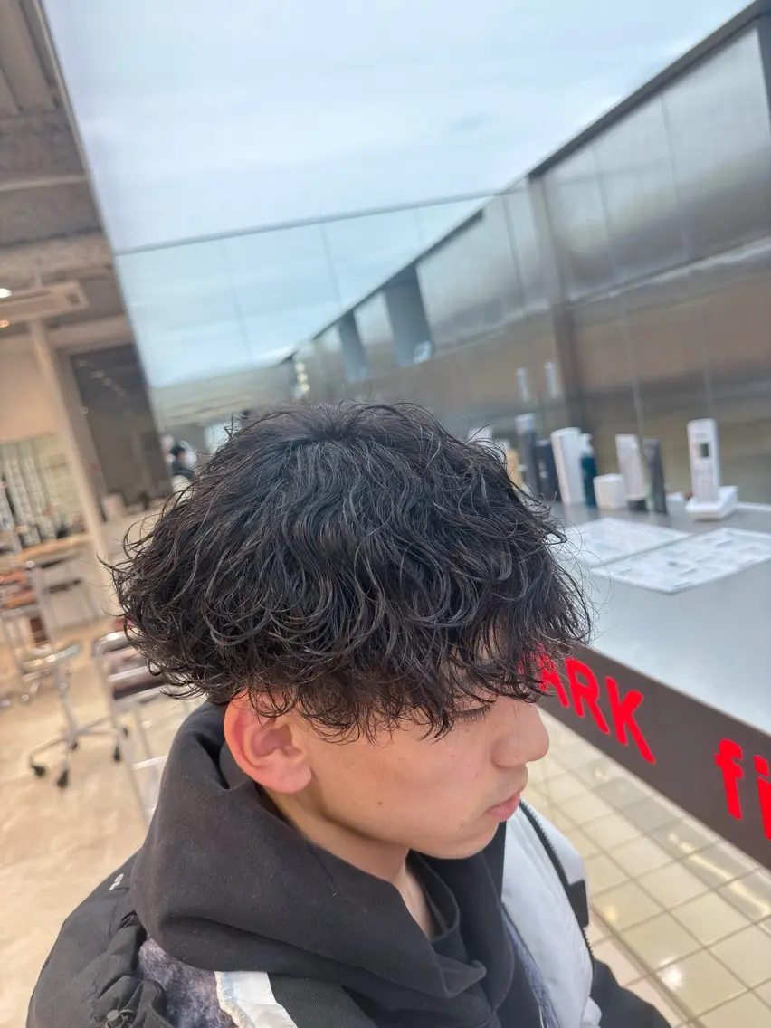 ショート パーマ カット パーマ fifth 児玉達哉 当日予約🙆のヘアスタイル