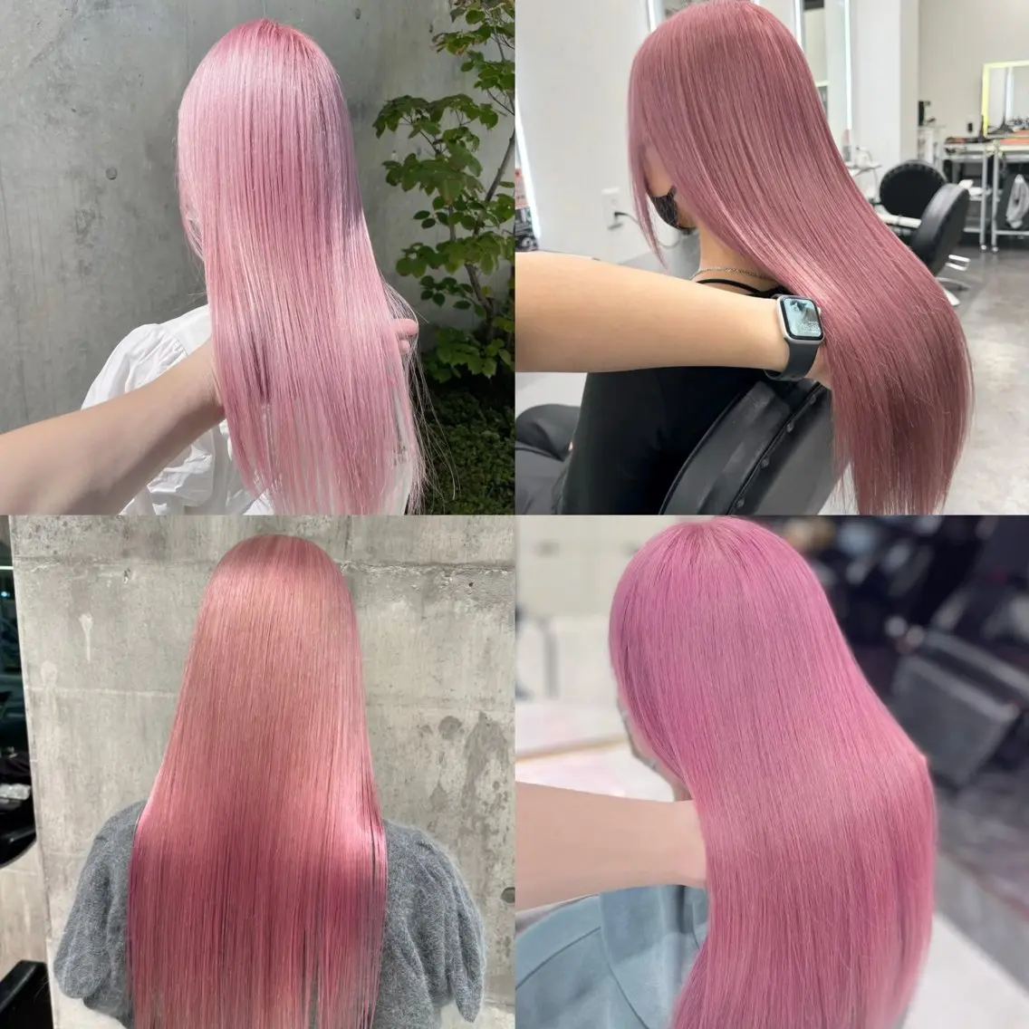 【🤍初ブリーチの方オススメ🤍】ケアブリーチ2回➕カラー➕保湿トリートメント(#トリプルカラー/ケアブリーチ/韓国風)の写真