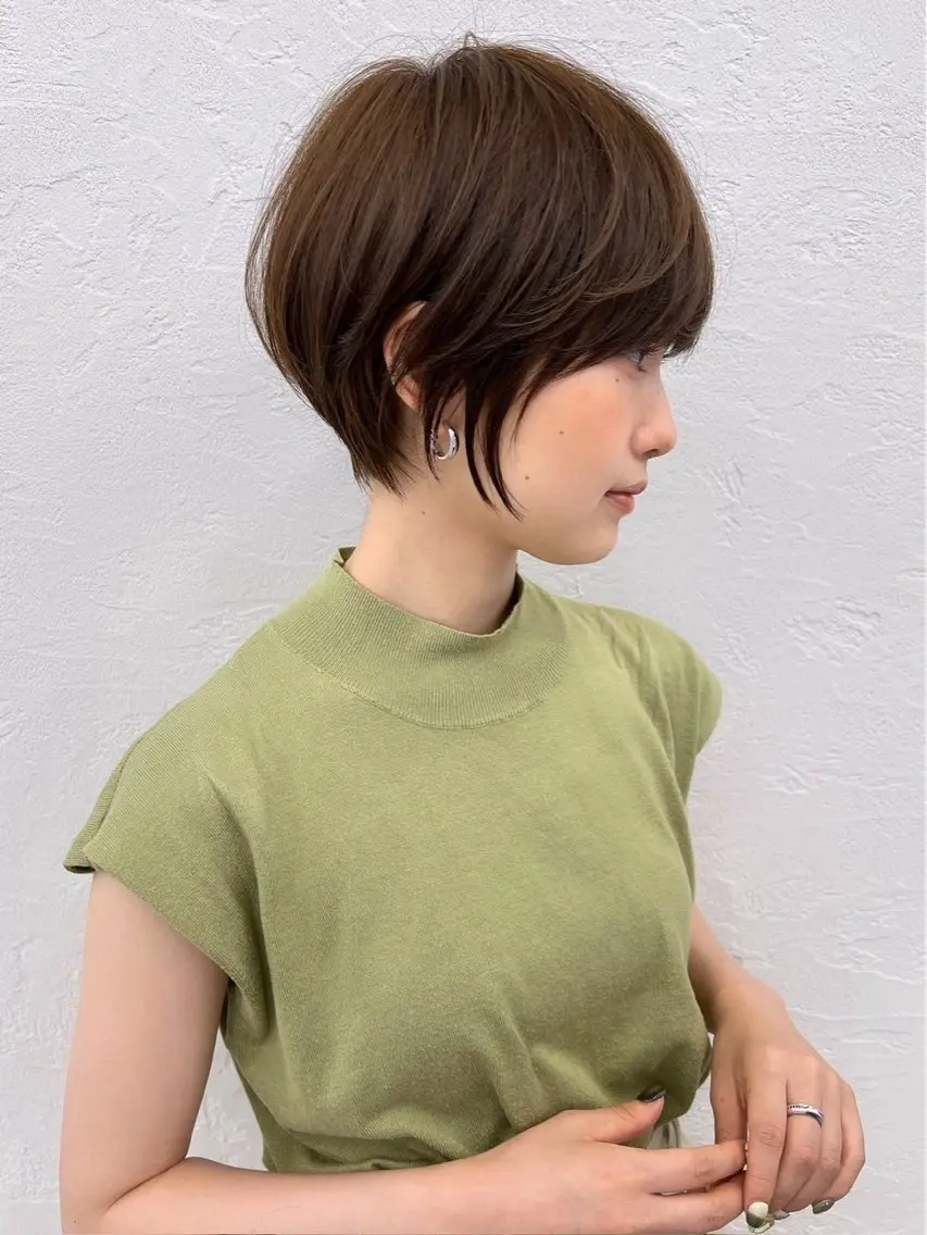 ショート 竹谷 奈津実のヘアスタイル