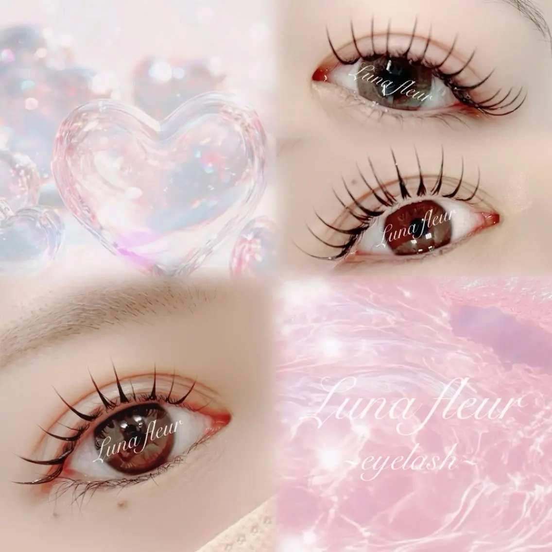 マツエク・マツパ 束感まつ毛 Luna fleur ~eyelash~のマツエク・マツパデザイン