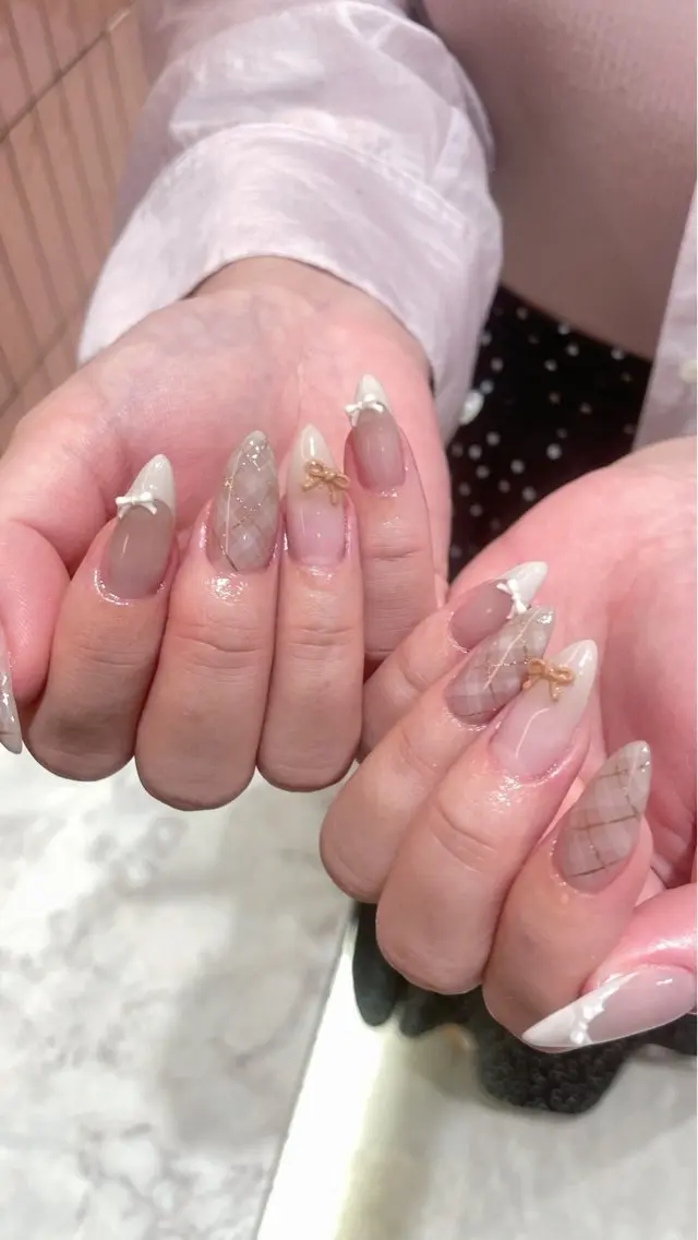 ネイル ハンドネイル ailed'Ange 🍒miuのネイルデザイン