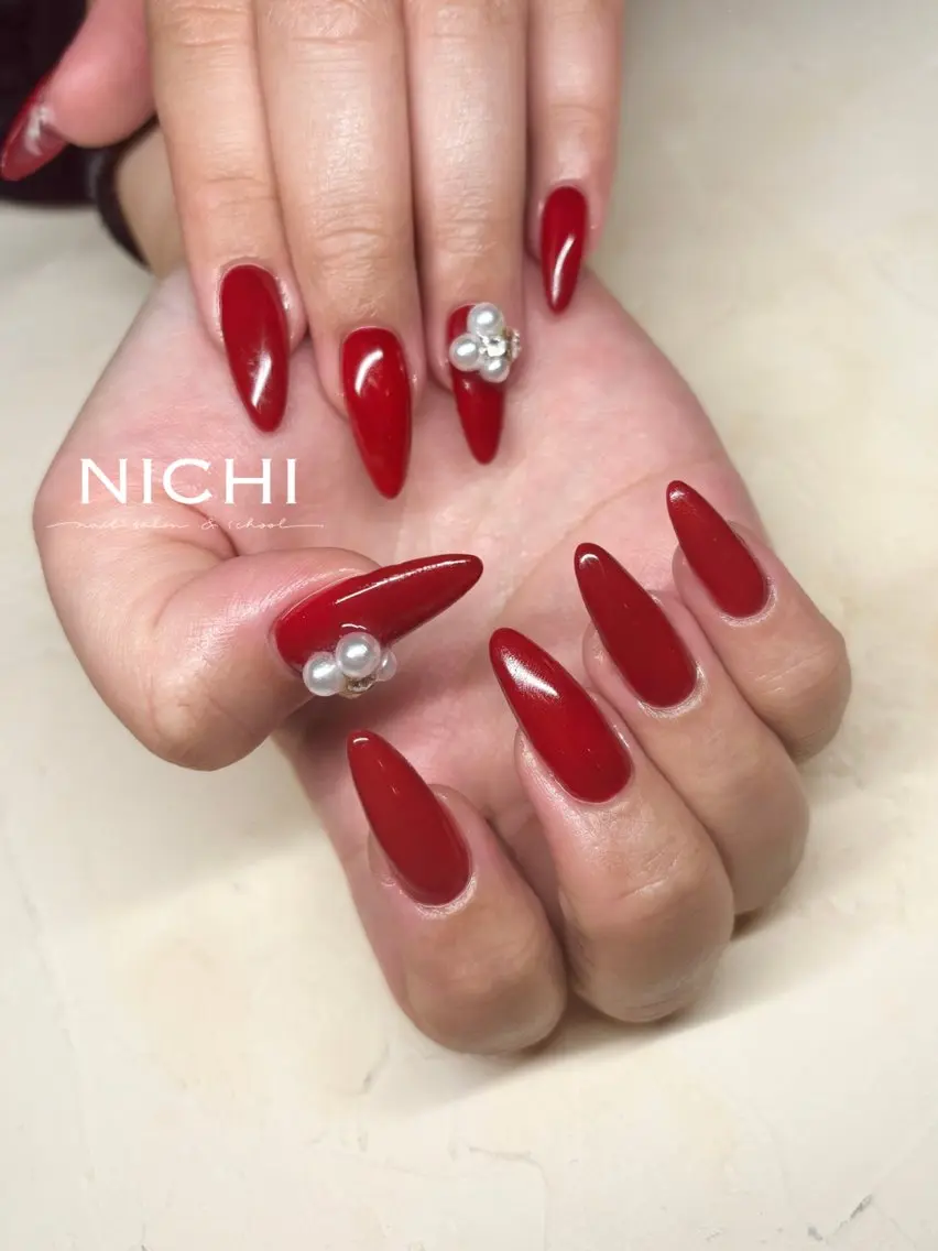 ネイル ハンドネイル NICHI 田所梨英のネイルデザイン