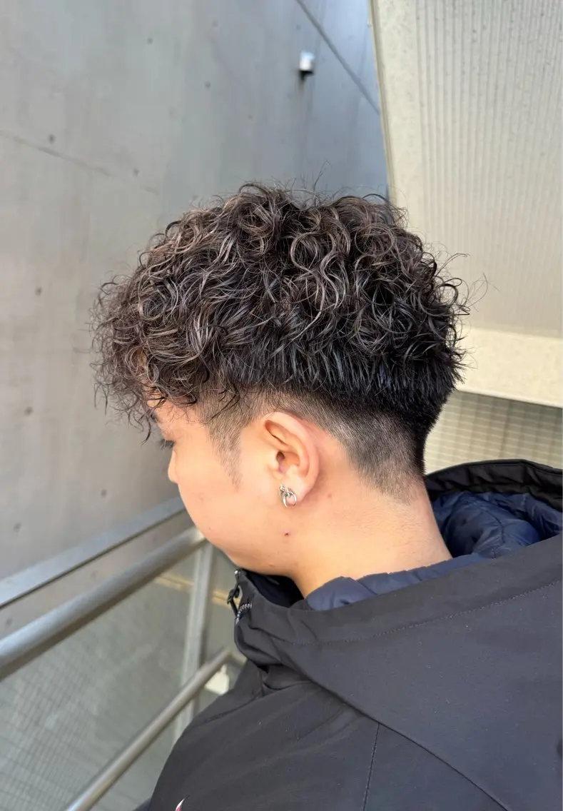 メンズ 刈り上げ カット 三浦 政和のヘアスタイル