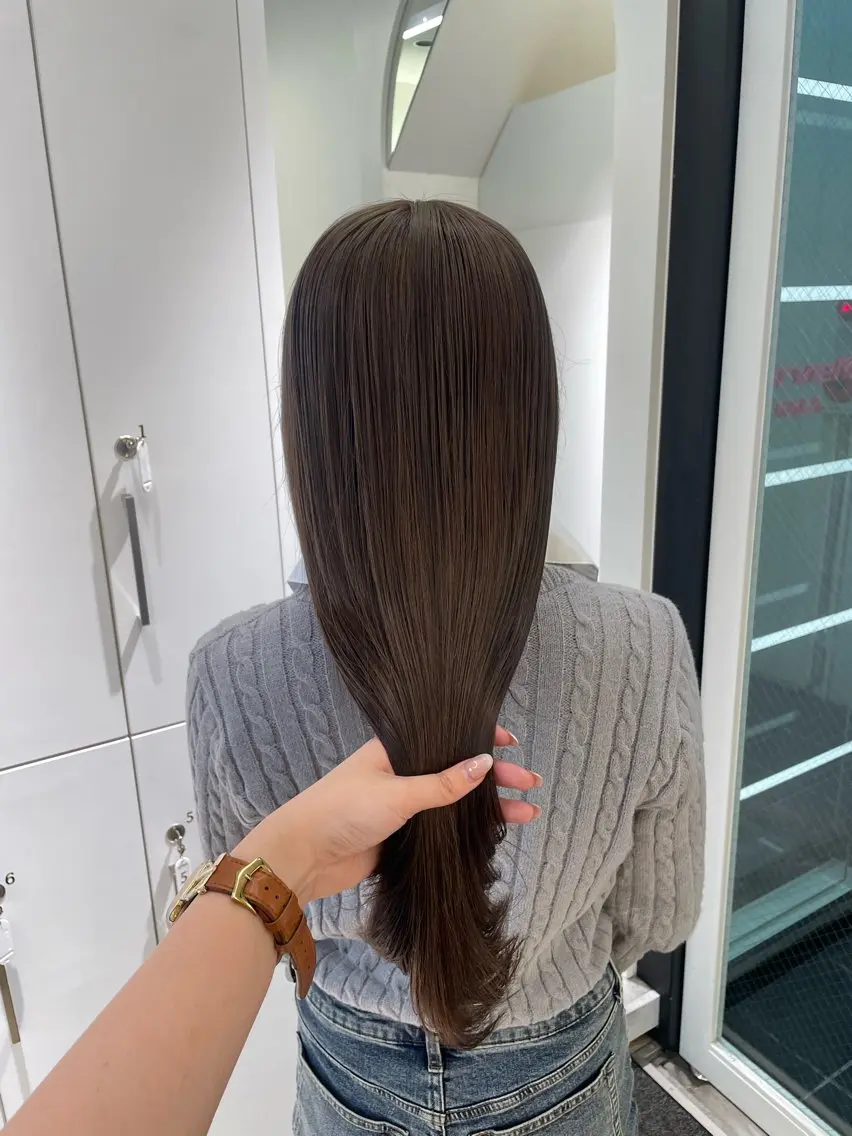 ロング カラー Parve Mix /頓宮 稚愛🤍のヘアスタイル