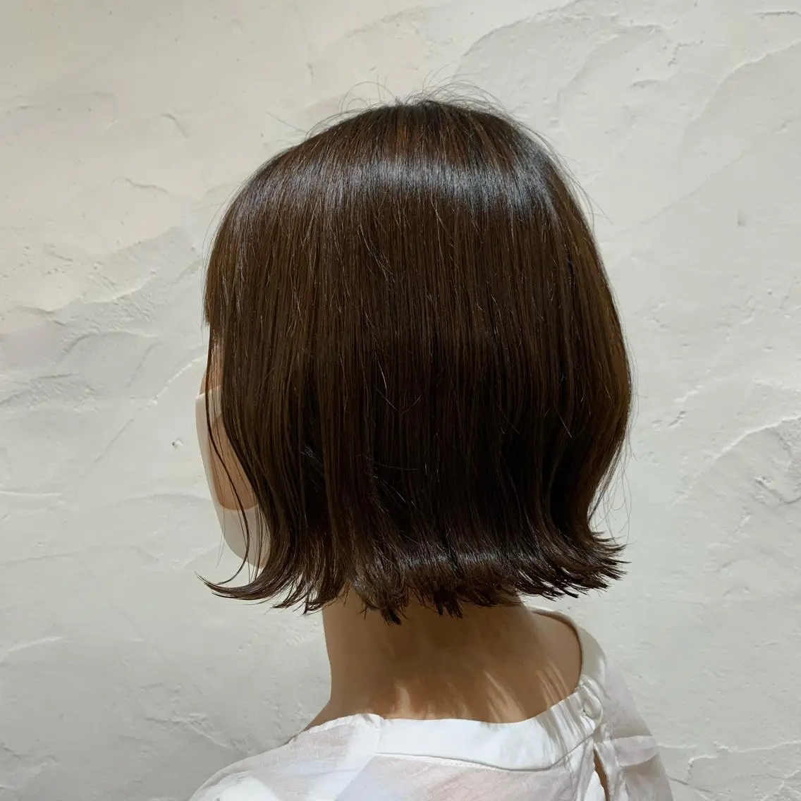 ミディアム 吉田 夢のヘアスタイル