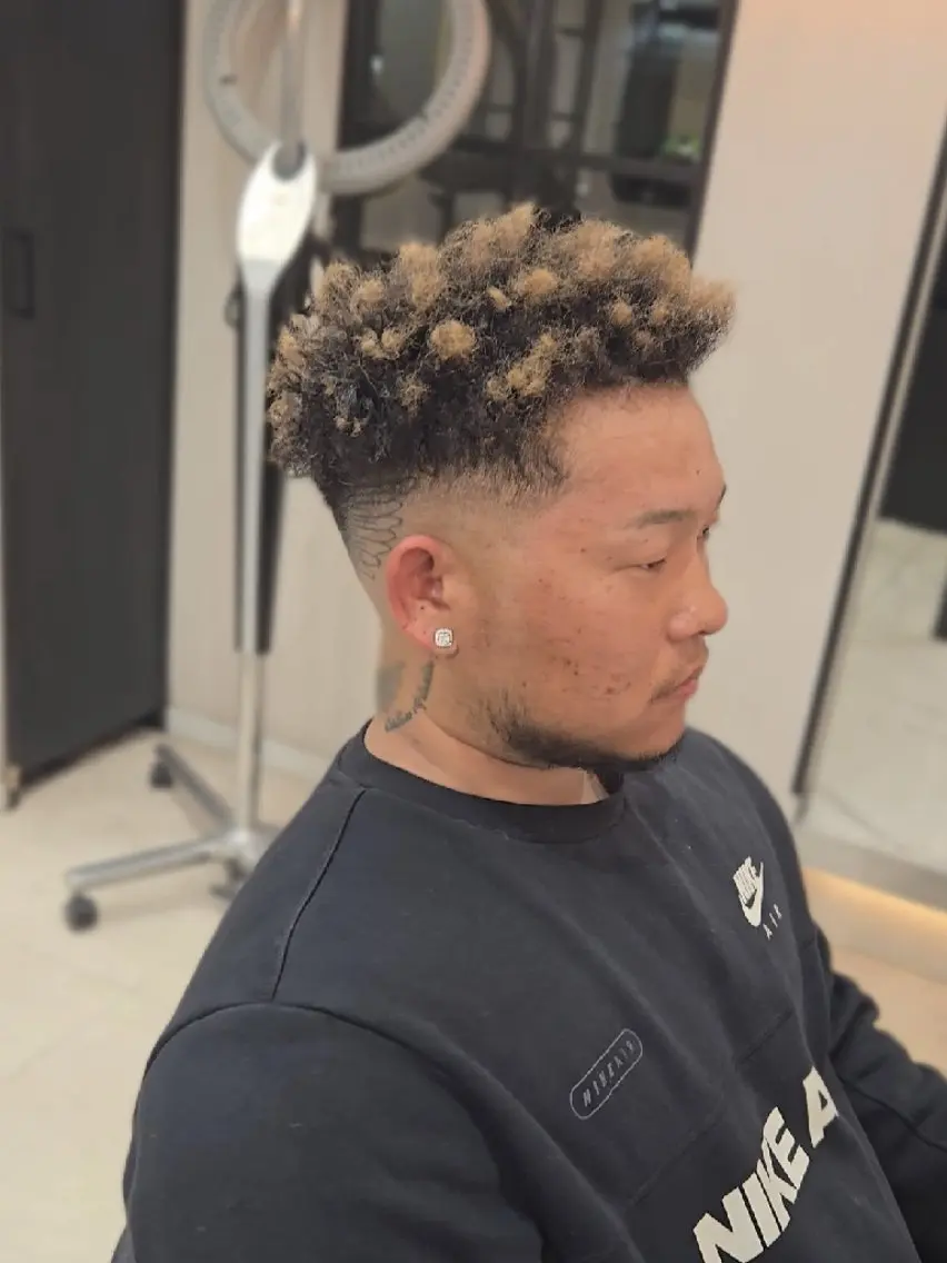 メンズ ショート パーマ メンズパーマ カット パーマ ヘアセット LEN名古屋/パーマ 海外ヘア/メンズ特化のヘアスタイル