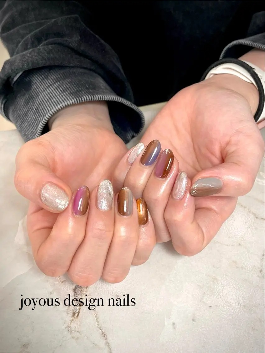 ネイル アートネイル ニュアンスネイル ハンドネイル jdn kayokoのネイルデザイン