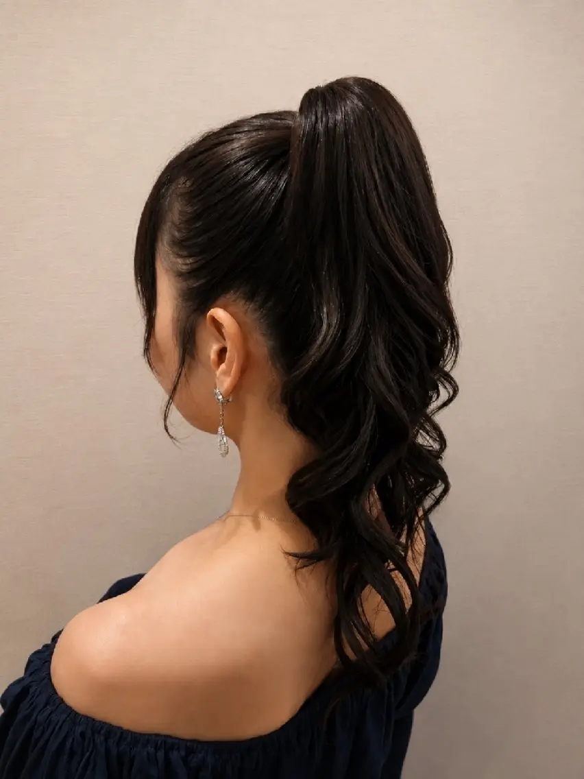 セミロング ヘアアレンジ Hair&Nail ,YUMAのヘアスタイル