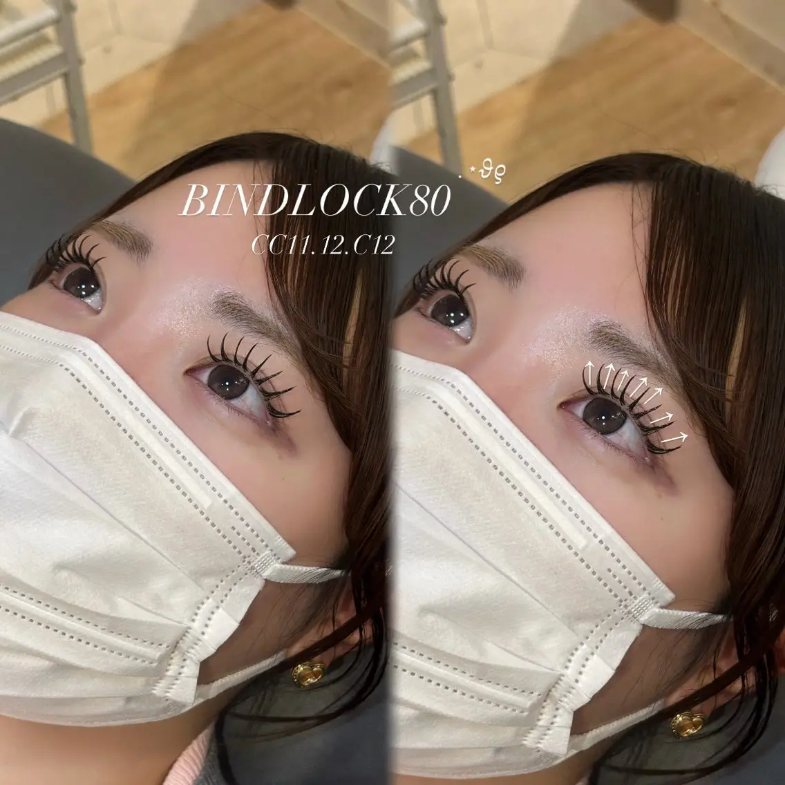 マツエク・マツパ バインドロック 束感まつ毛 CreBiA🎀 ayaのマツエク・マツパデザイン