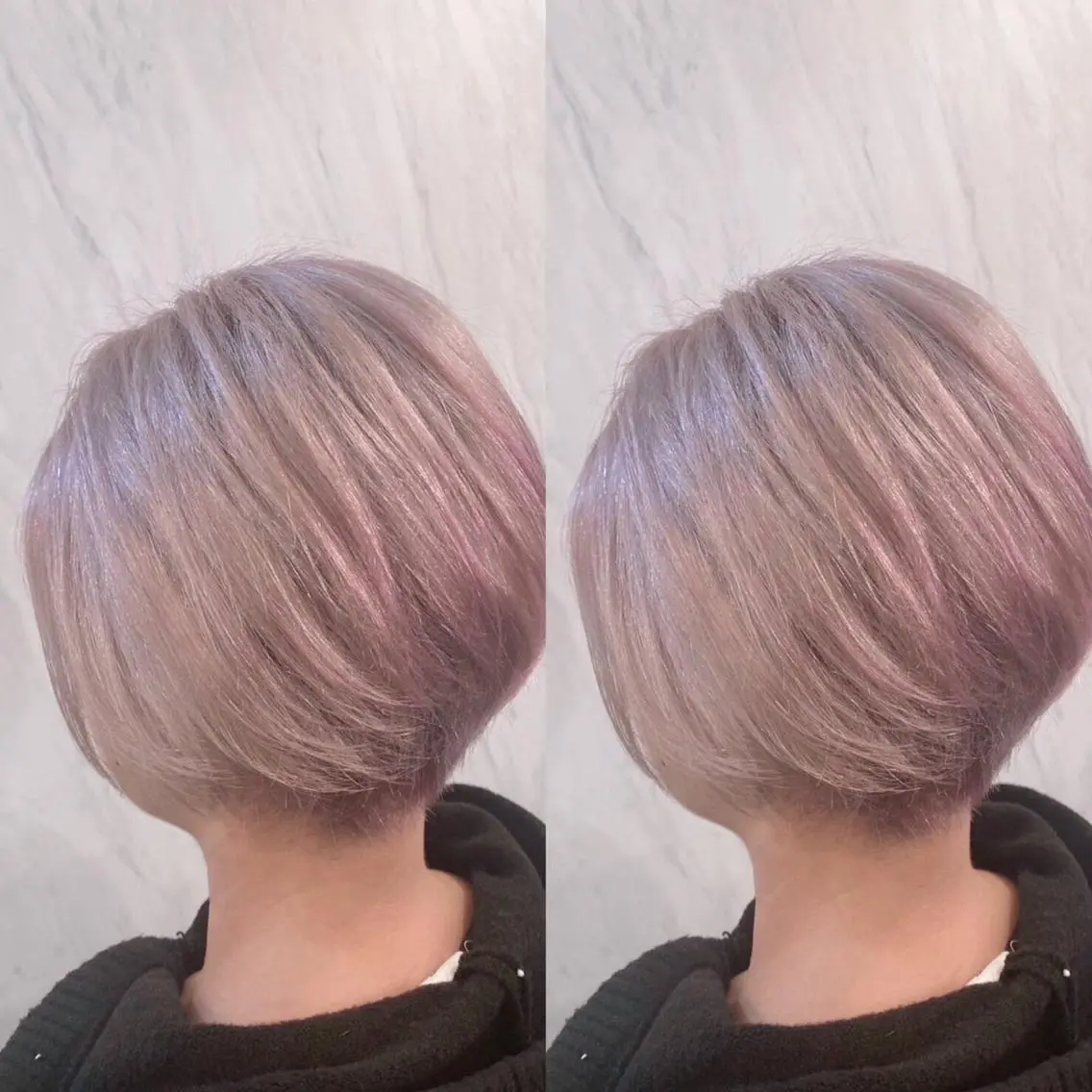 ショート 髪質改善 縮毛矯正 トリートメント カット ヘアカラー トリートメント roygbiv ✨髪質改善✨美髪✨のヘアスタイル