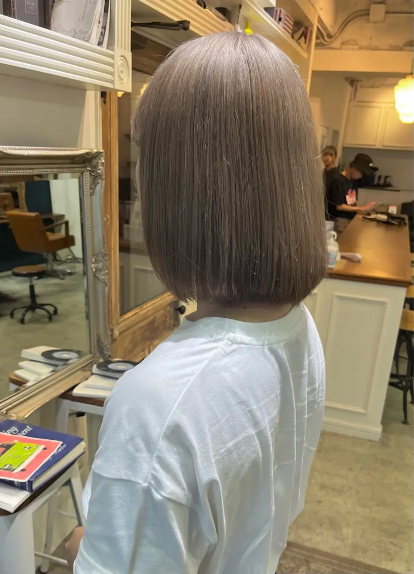 ショート カラー ヘアアレンジ 高島 凜のヘアスタイル