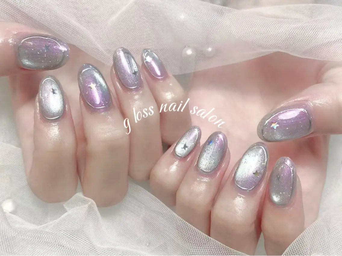 ネイル りこ🫧 gloss nailのネイルデザイン