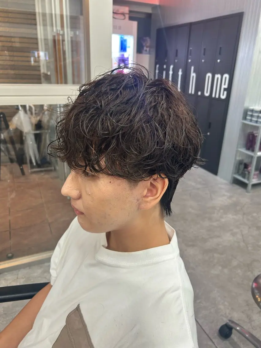 パーマ メンズ カット パーマ ヘアセット パーマ支持率No.1 ❤️🔥安成弾のヘアスタイル