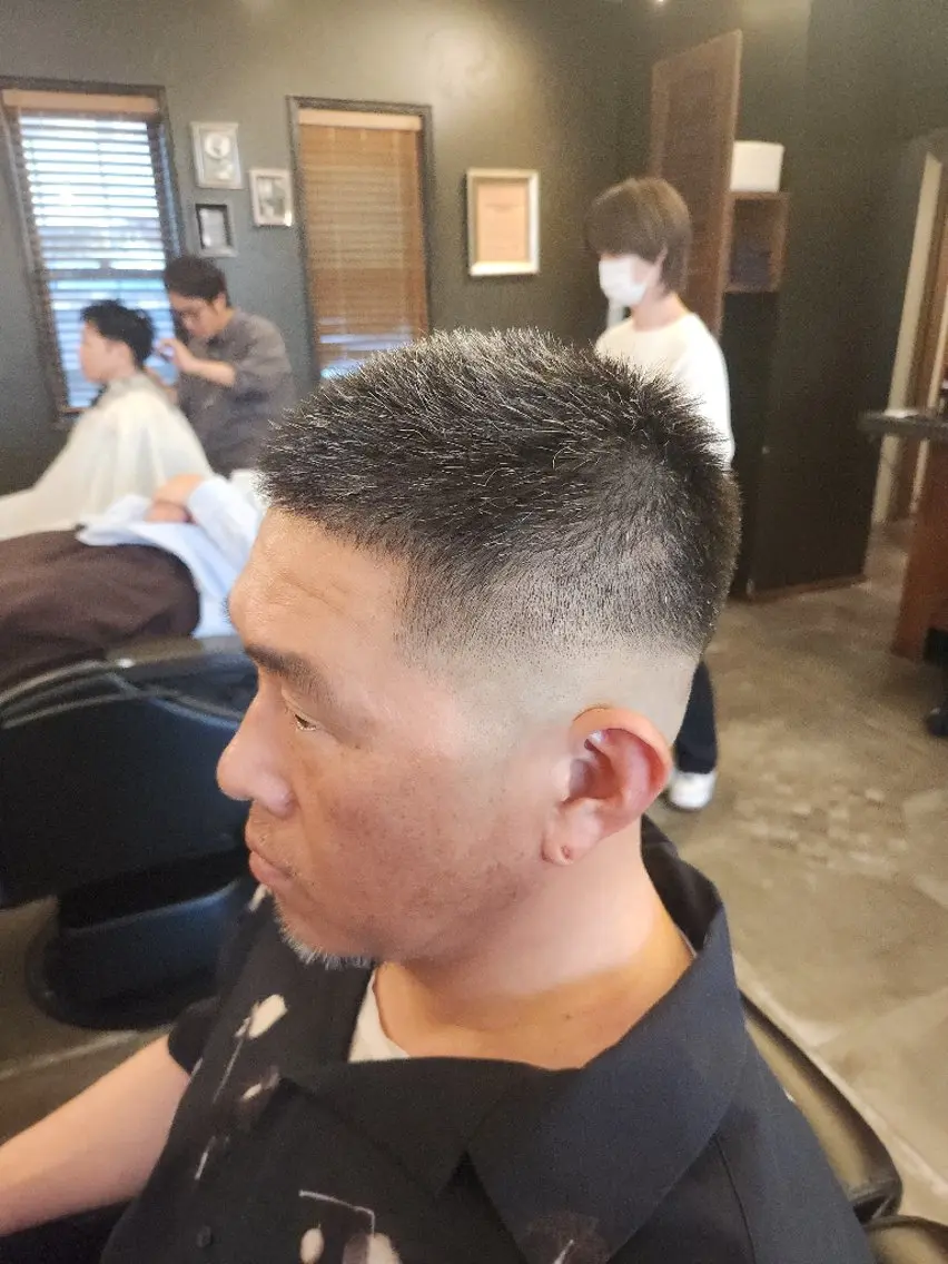 ショート メンズ カット 加賀美 優斗のヘアスタイル