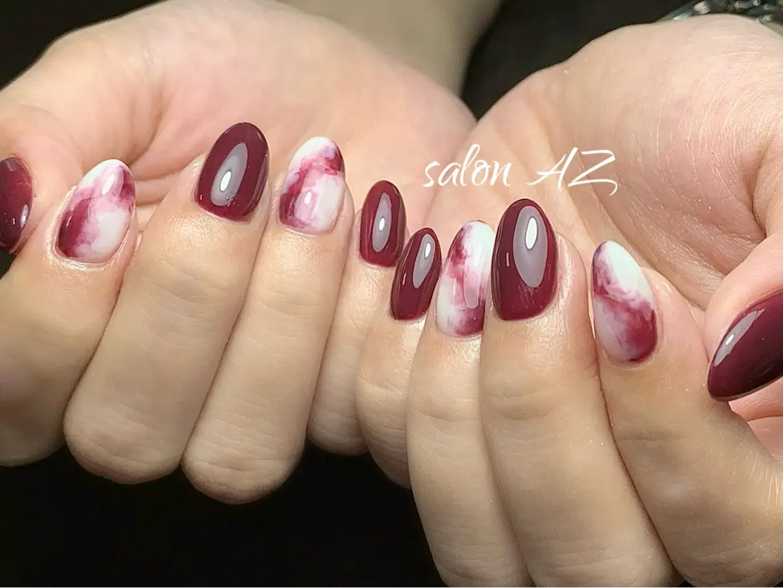 ネイル オフィスネイル ハンドネイル salon AZのネイルデザイン