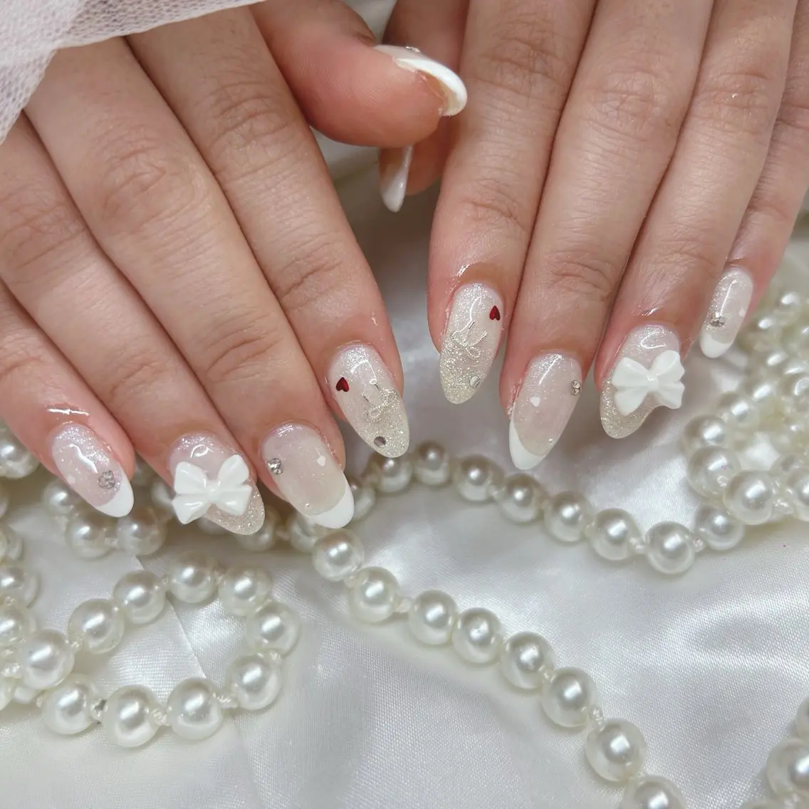 ミディアム ハンドネイル Nailsalon Angeのネイルデザイン