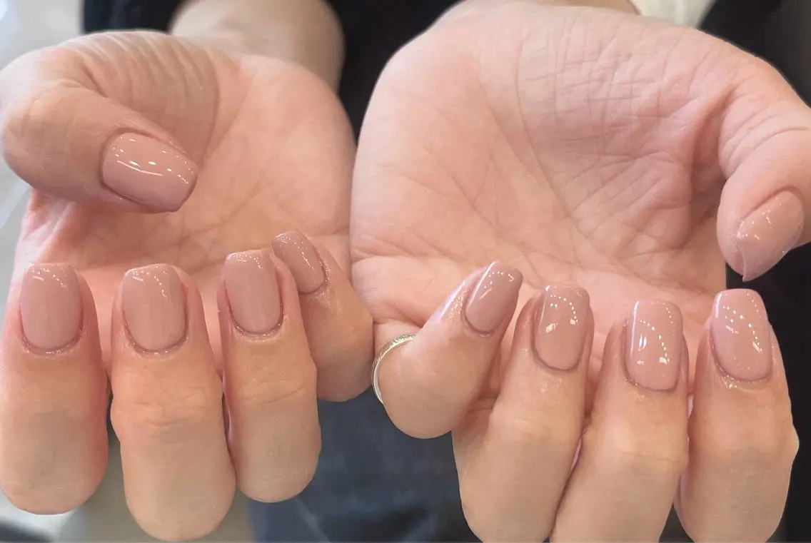 ネイル アートネイル フットネイル ジェルネイル ハート マグネットネイル babarla Nailのネイルデザイン