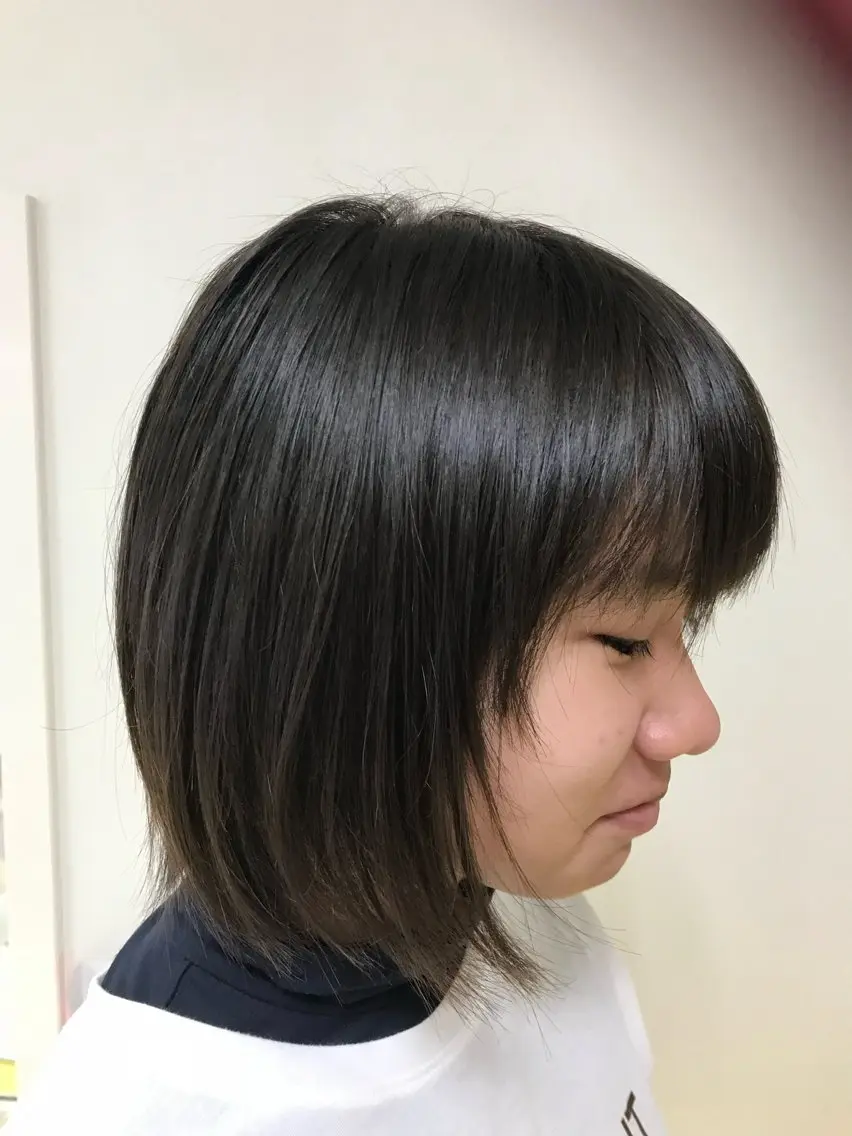 ミディアム キッズ 横田 尚登のヘアスタイル