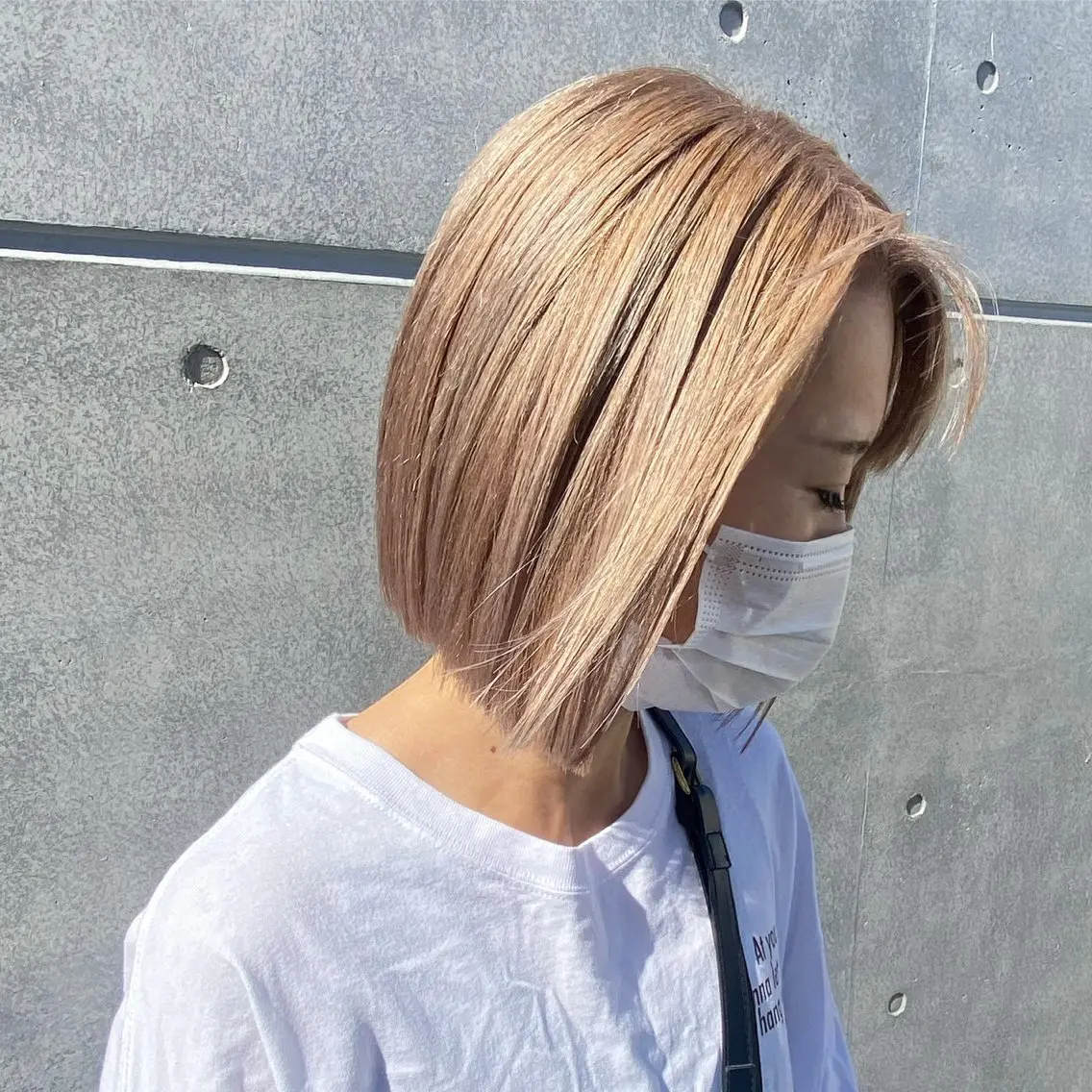 カラー ベージュカラー ヘアカラー ️🩵LUFE ayano️🩵のヘアスタイル