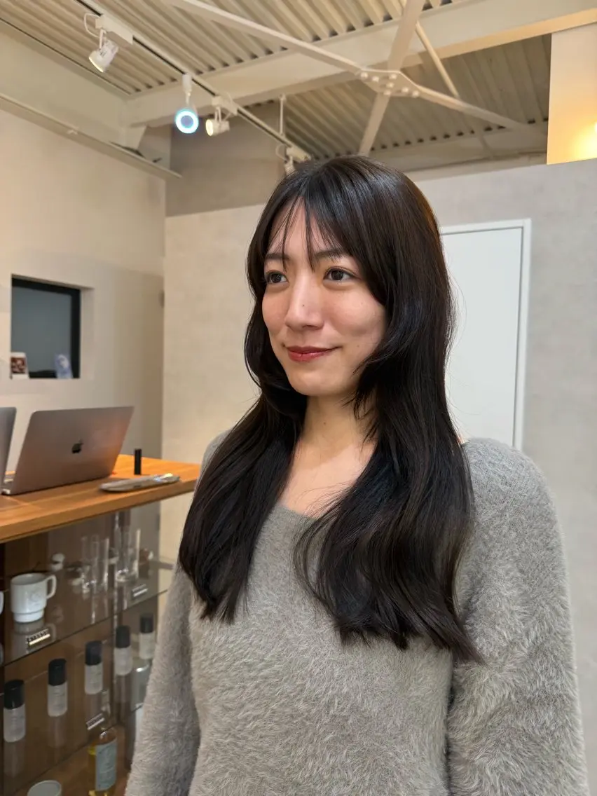 ロング soa.ママ美容師 寺田典子のヘアスタイル
