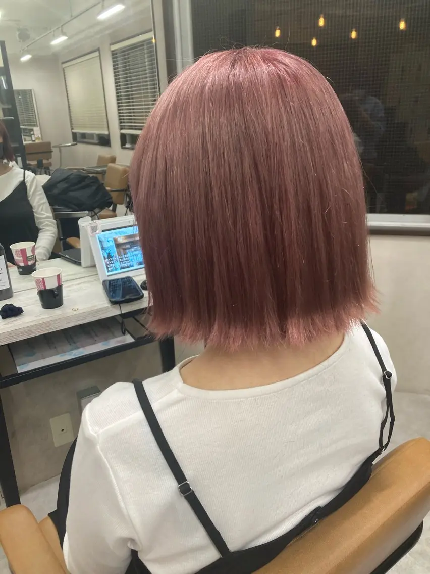 🐰ダブルカラー+超音波アイロンTR🐰ロング料金なしの写真