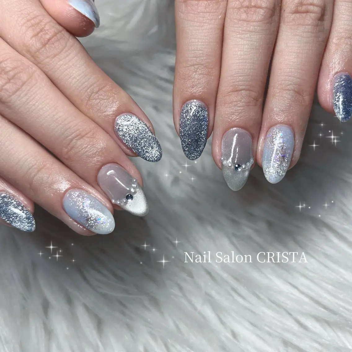 ネイル ハンドネイル CRISTA 🫧ヒナタのネイルデザイン