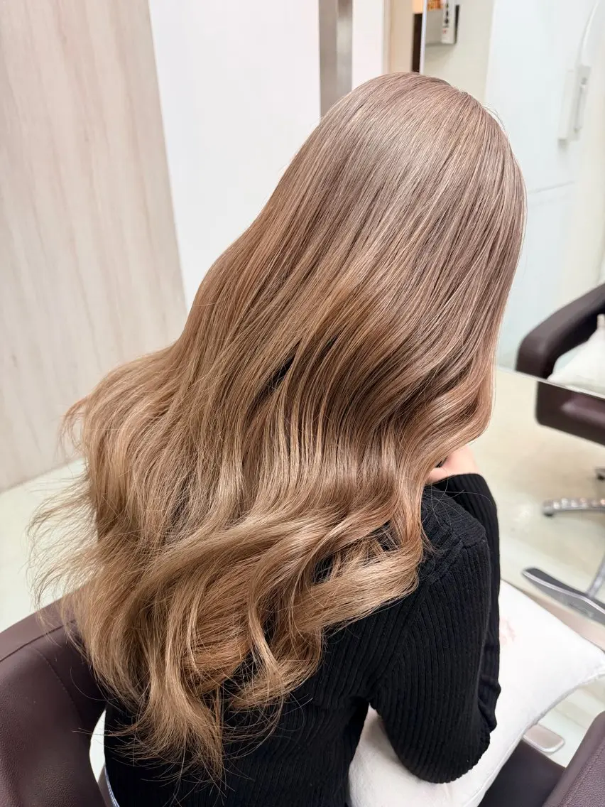 ロング カット ヘアカラー wil西宮レイヤー 西村徹のヘアスタイル