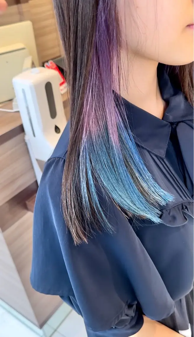 💗チラッと可愛い💗イヤリングカラー+ケアTR 120分の写真