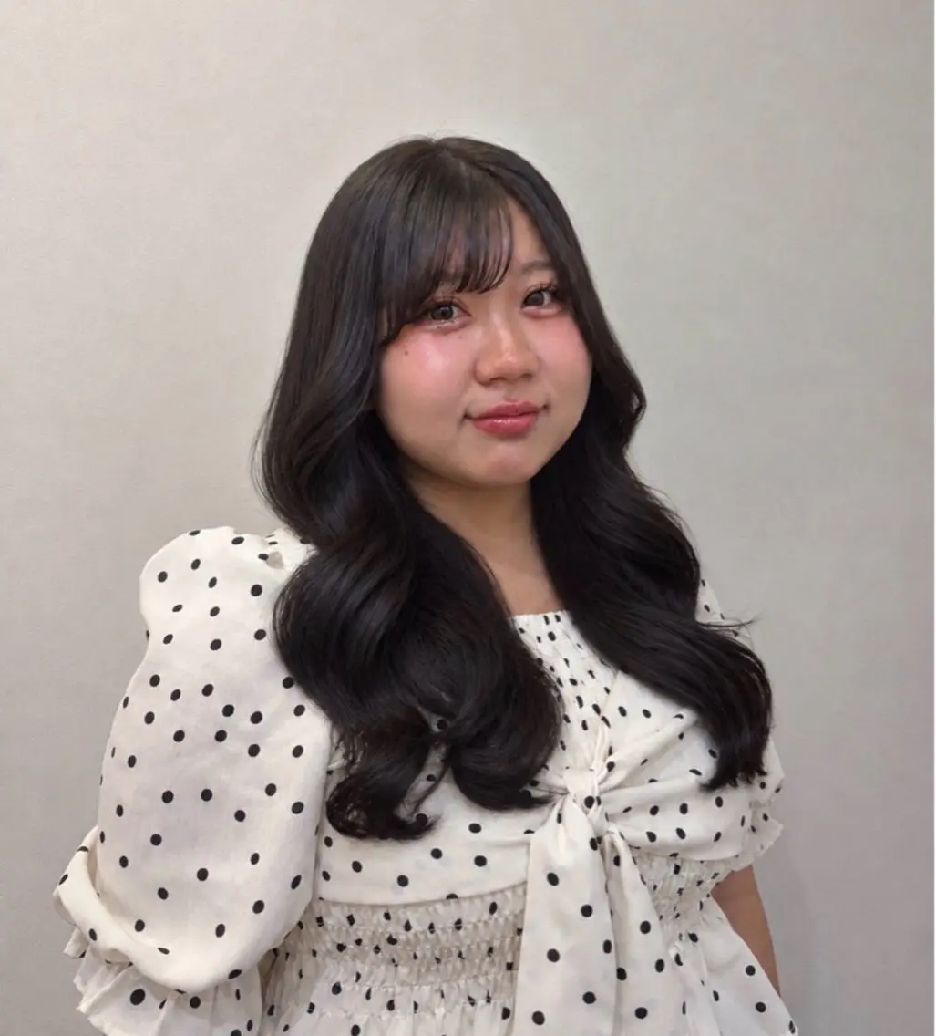 ロング カラー ヘアカラー 心寧🍑🤍ྀི/ beigecolorのヘアスタイル