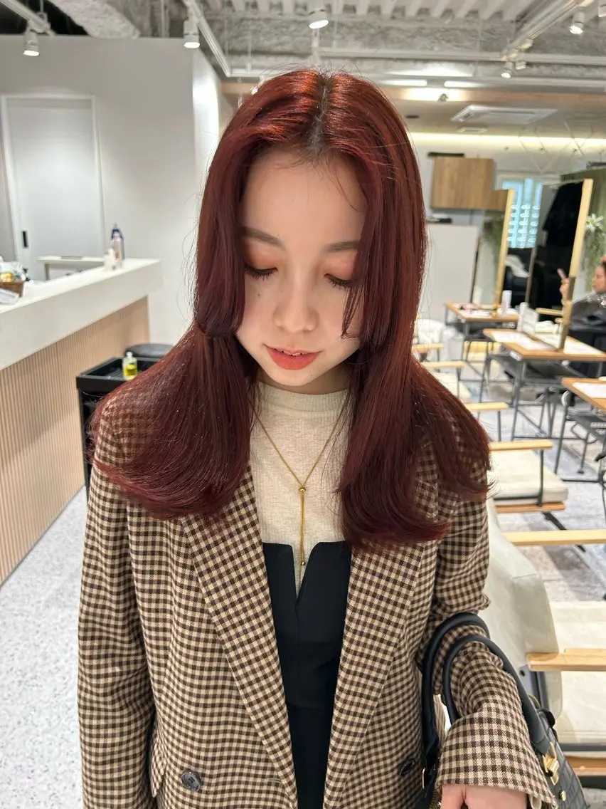ロング レイヤーカット hair&eye🎀 /momoKaのヘアスタイル